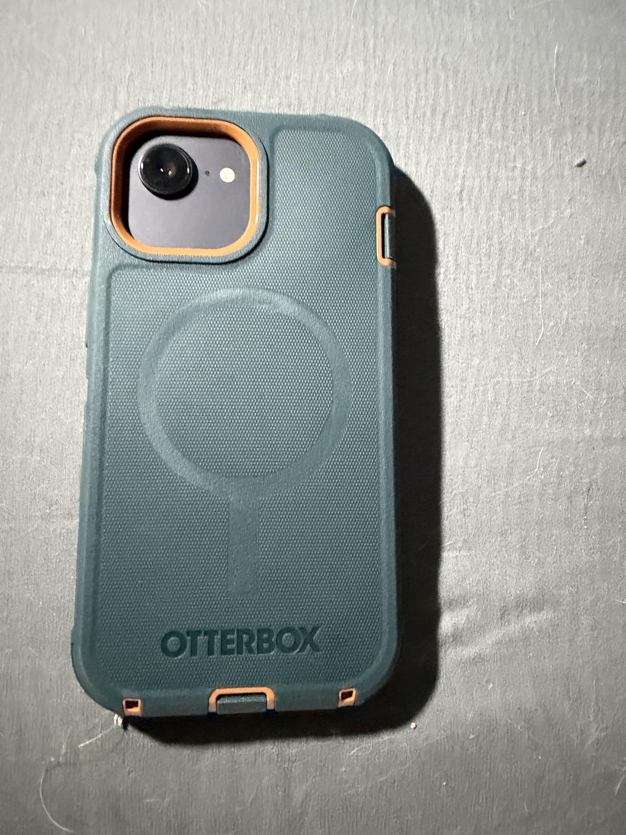 OtterBox Defender MagSafe Case for iPhone 17e, 16e, 15, 14, 13 - 7X Military-Grade Drop Protection, Rugged Grip Texture, Strap Anchors, Port Covers, Screenless - Non-Retail Packaging - Coppersmith customer photo 2