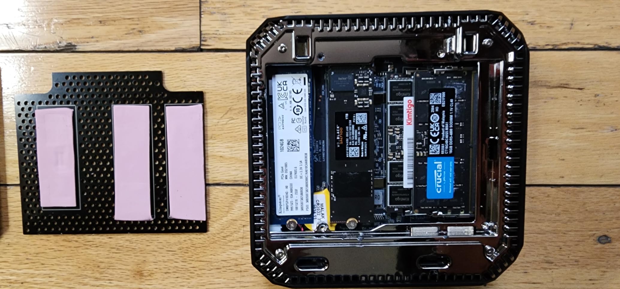 Mini Gaming PC Ryzen7 7735HS, 8C/16T, Up to 4.75GHz 54W, AMD Radeon 680M Graphics, USB-C, WiFi6/BT5.2/2.5G LAN, 16GB LPDDR5 RAM, 512GB PCIe SSD, Student/Home/Business Small Desktop Computer customer photo 1