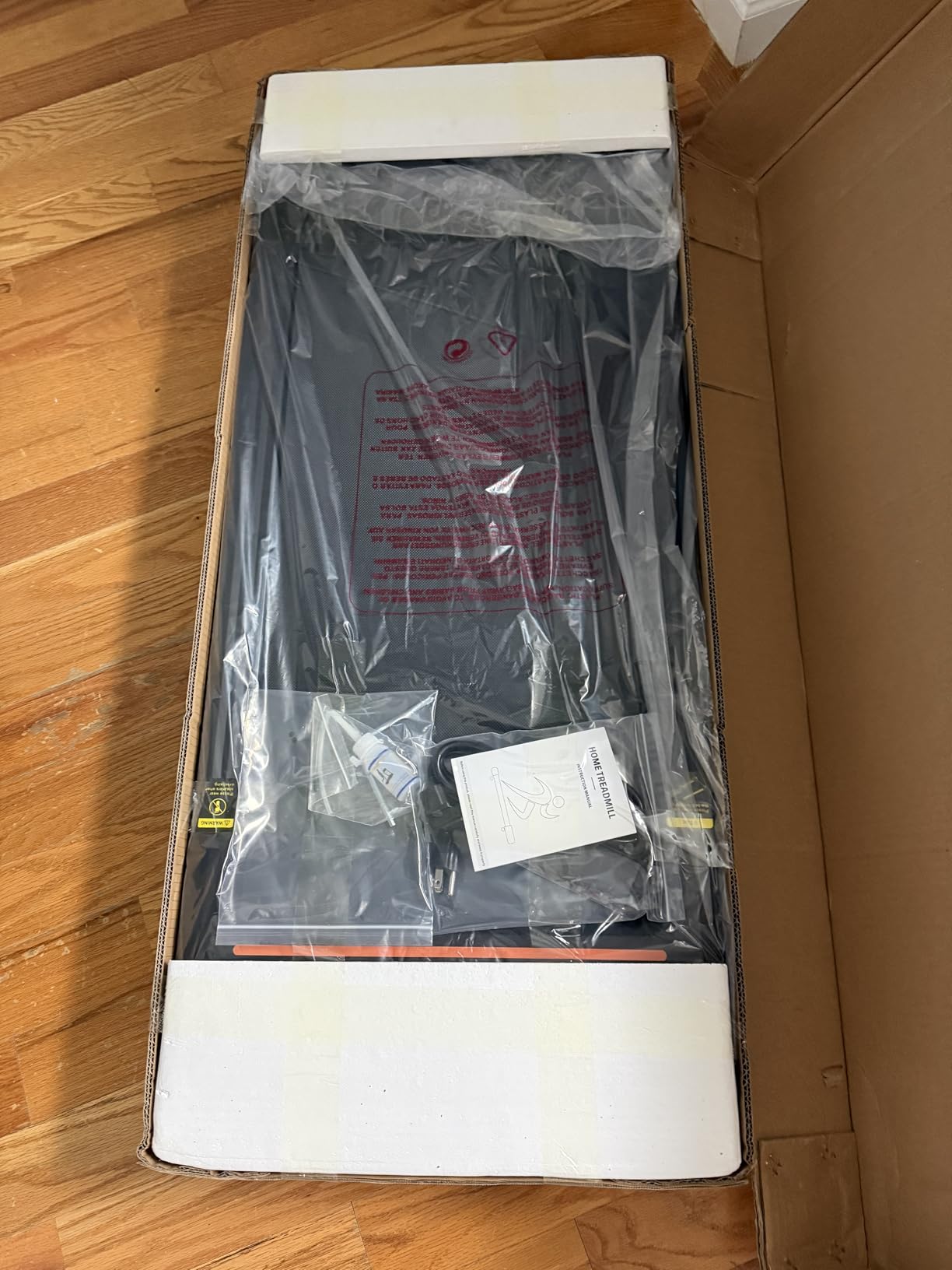 Walking Pad Treadmill with Auto Incline 12%-12Level, Quiet BLDC EvoDrive, Under Desk Treadmill for Home Office, Extra-Large Belt, Full Metrics Display, Quadra Cushion, App Control, 300lbs Capacity customer photo 2