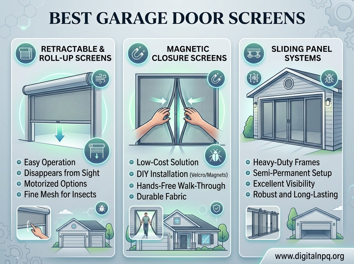 Best Garage Door Screen