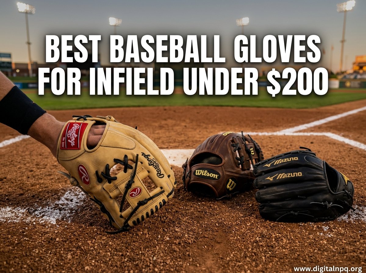 Best Baseball Gloves for Infield Under 200 Dollars