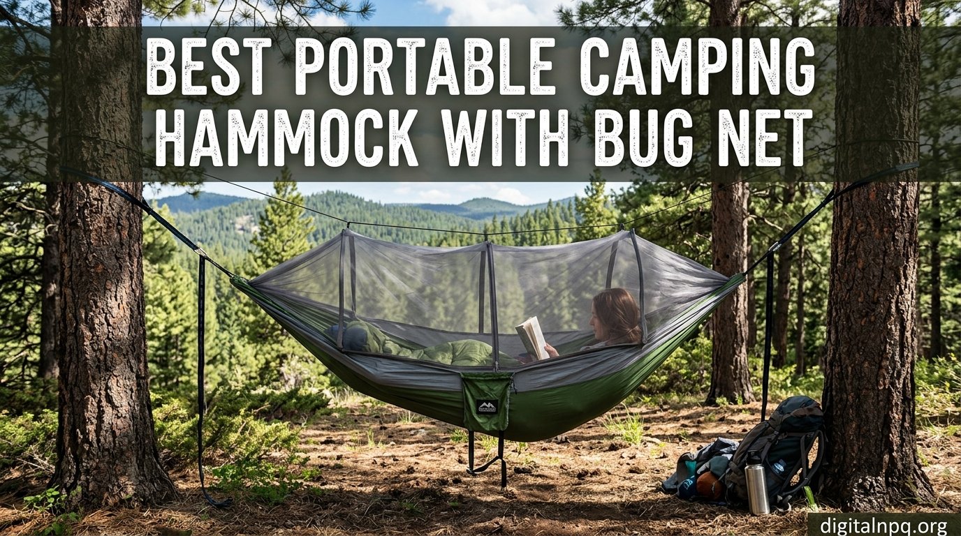 Best Portable Camping Hammock with Bug Net