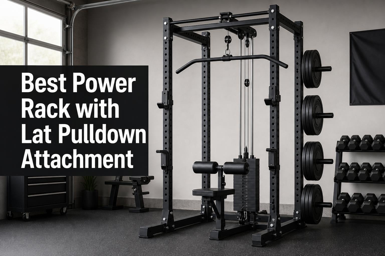 Best Power Rack with Lat Pulldown Attachment