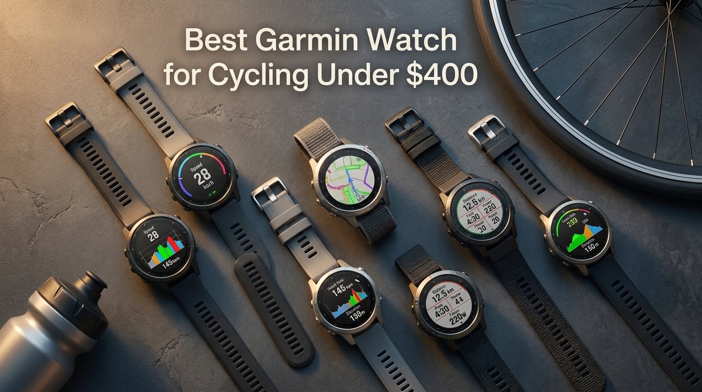 Best Garmin Watch for Cycling Under 400 Dollars