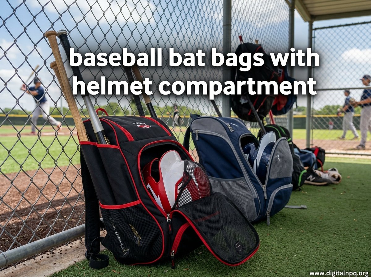Best Baseball Bat Bags with Helmet Compartment