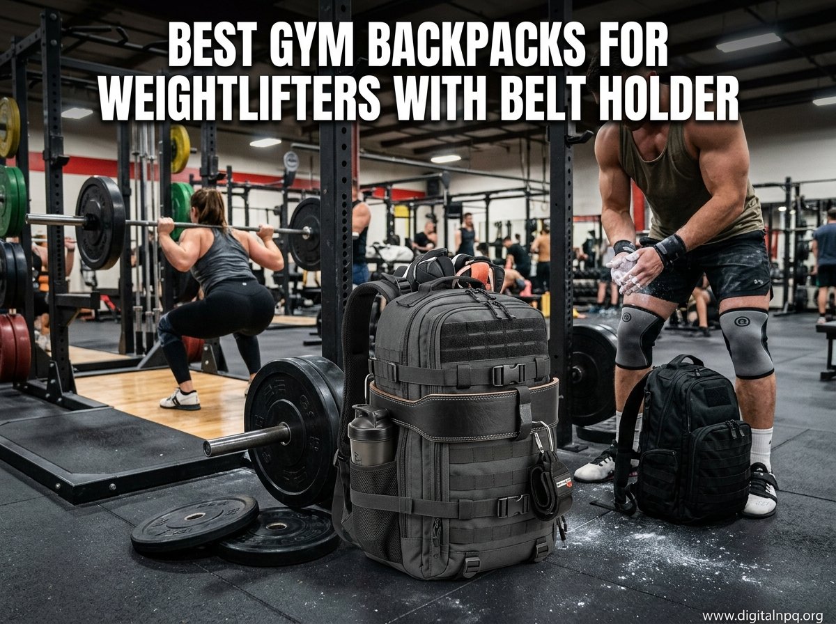 Best Gym Backpack for Weightlifters with Belt Holder