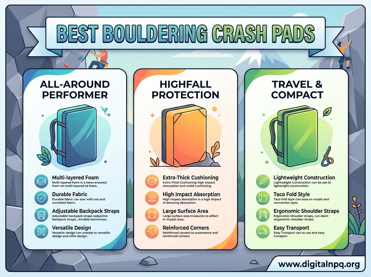 Best Bouldering Crash Pad for Outdoor Climbing