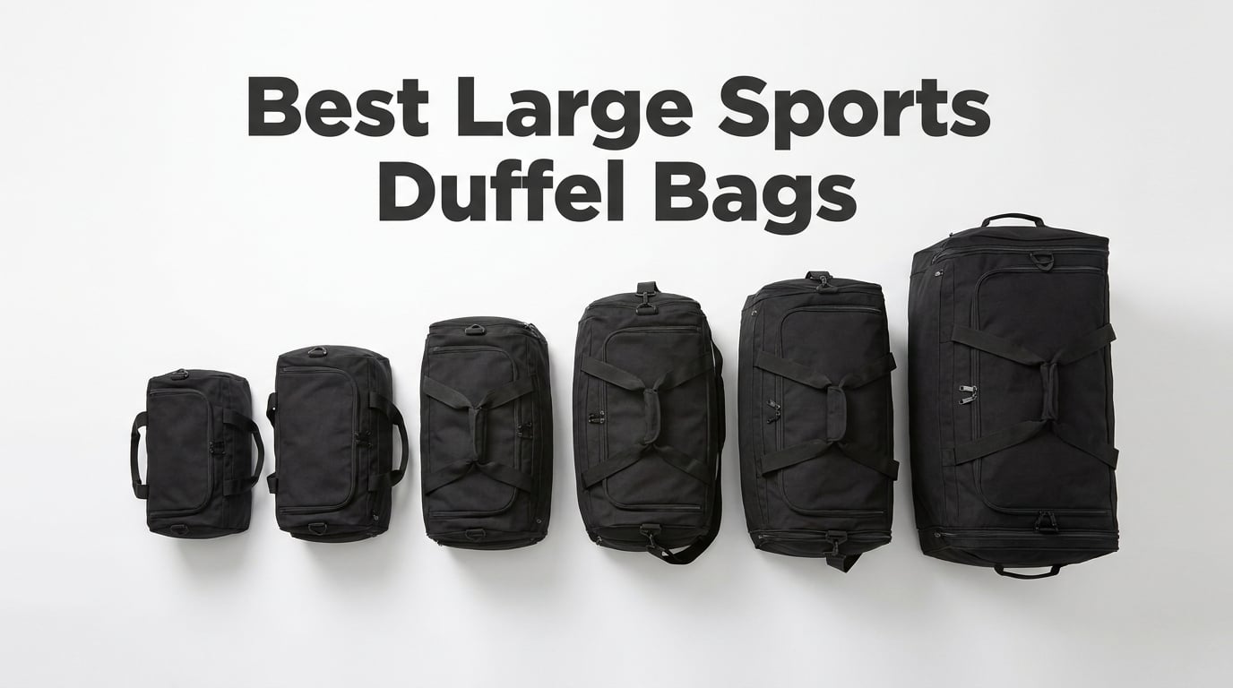 Best Large Sports Duffel Bag for Team Travel