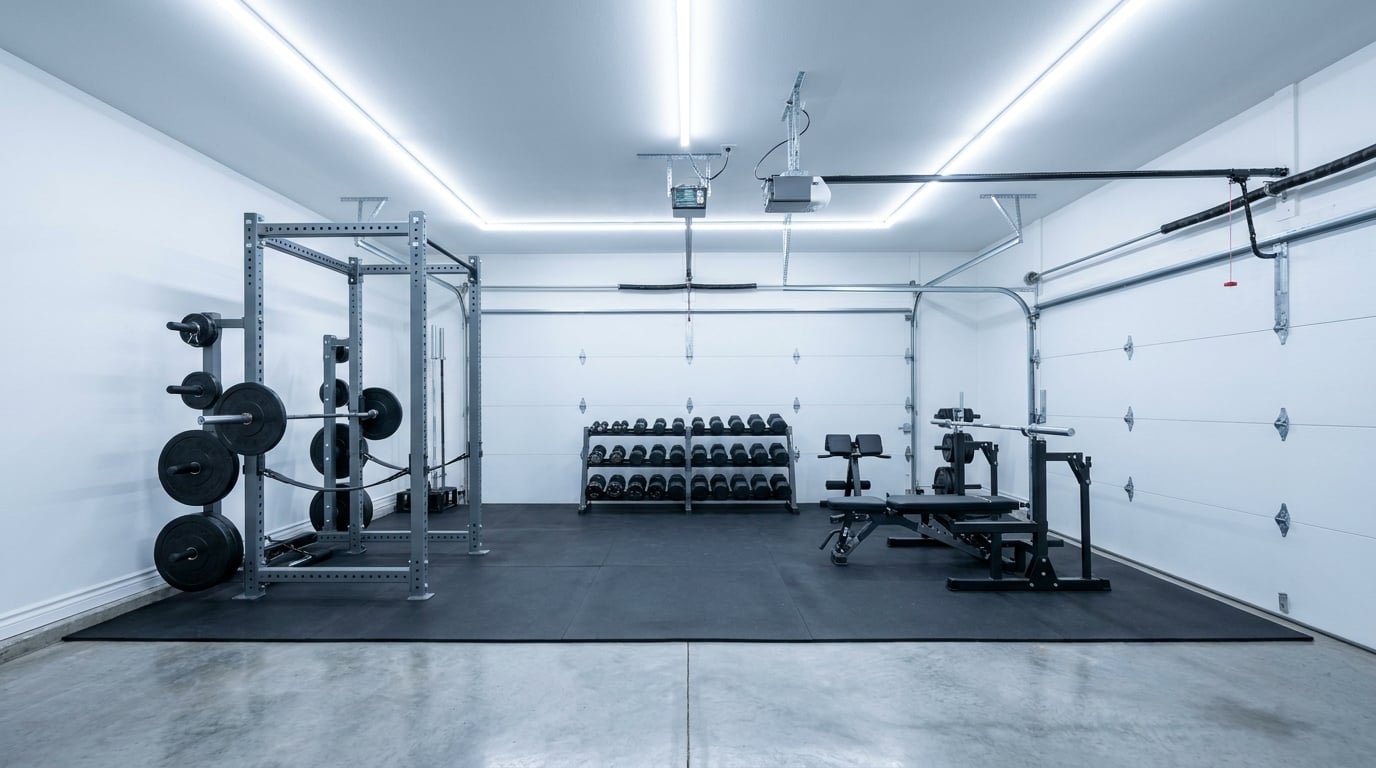 Best Lighting for Garage Gyms