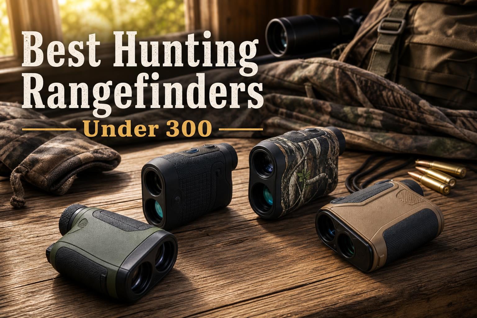 Best Laser Rangefinder for Hunting Under 300