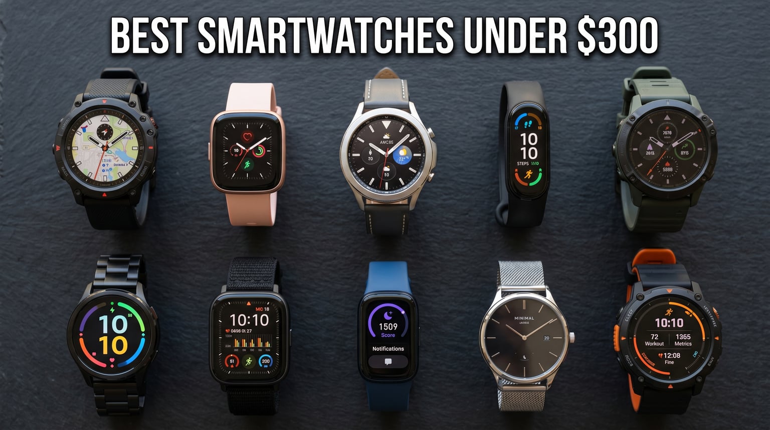 Best Smartwatches Under $300