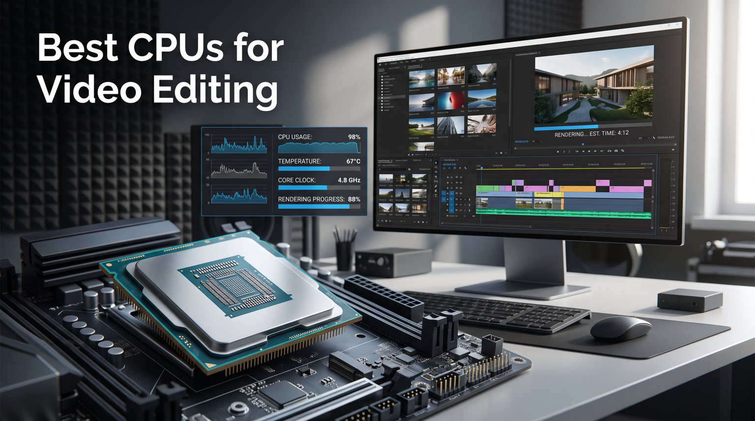 Best CPUs for Video Editing