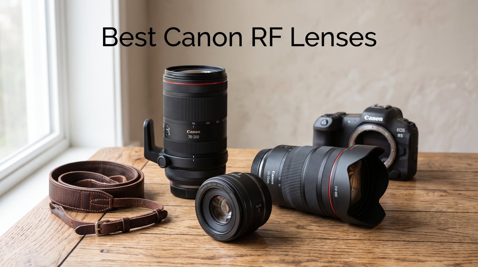 Best Canon RF Lenses