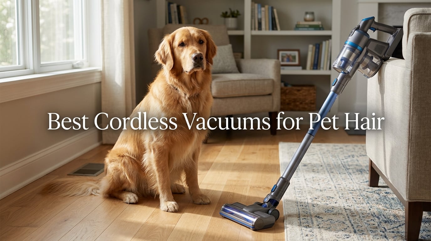 Best Cordless Vacuums for Pet Hair