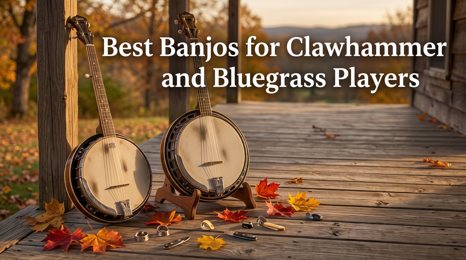 Best Banjos for Clawhammer and Bluegrass Players