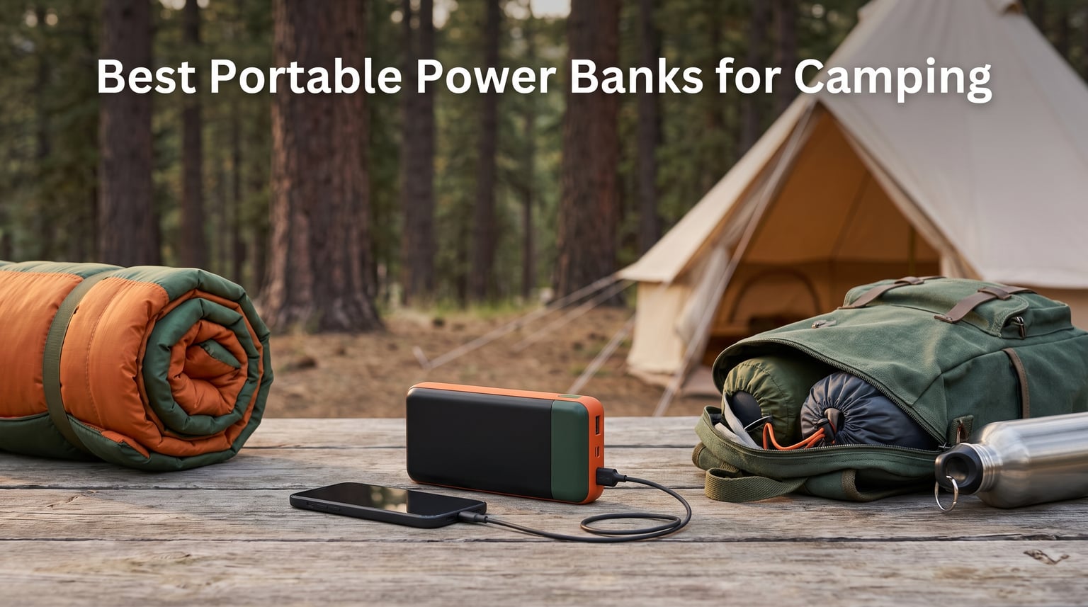 Best Portable Power Banks for Camping