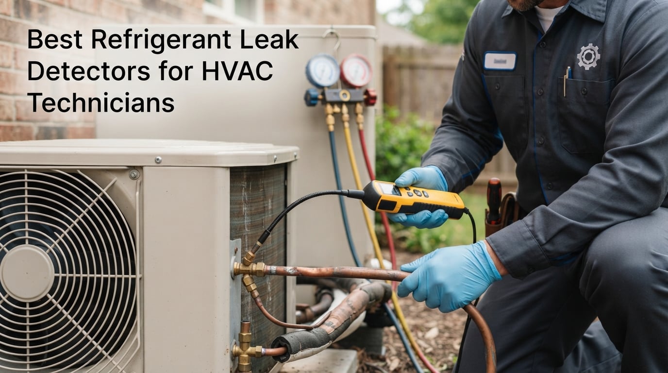 Best Refrigerant Leak Detectors for HVAC Technicians