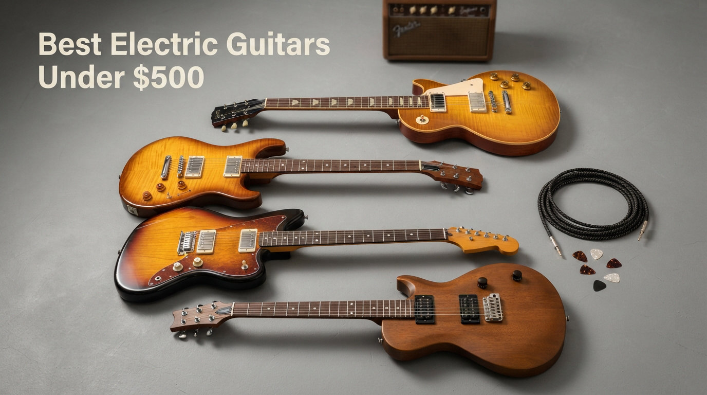 10 Best Electric Guitars Under $500 (August 2026) – Expert Reviews