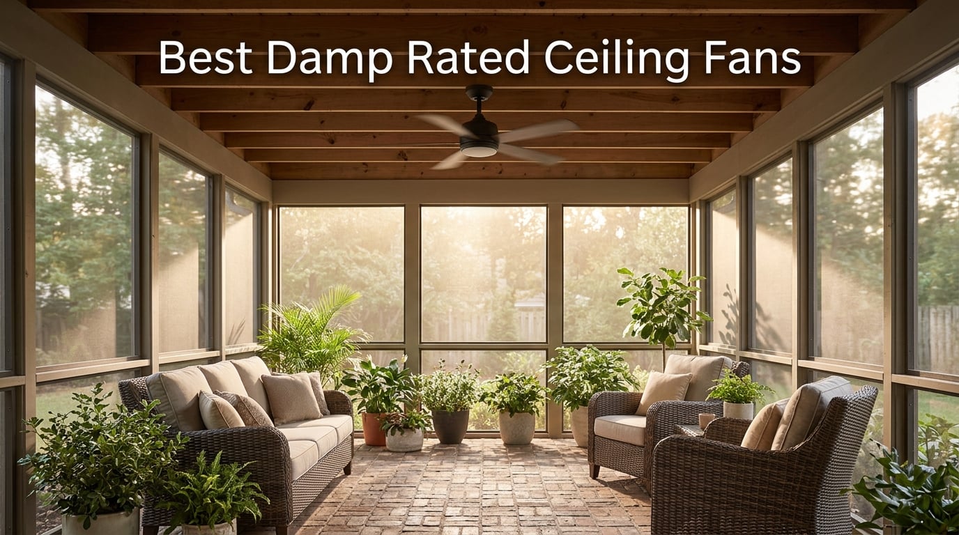 Best Damp Rated Ceiling Fans