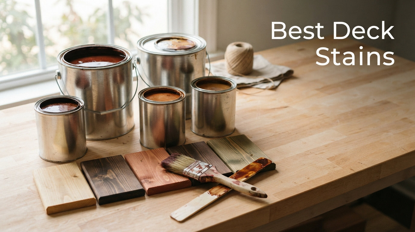 8 Best Deck Stains (August 2026) Tested & Ranked