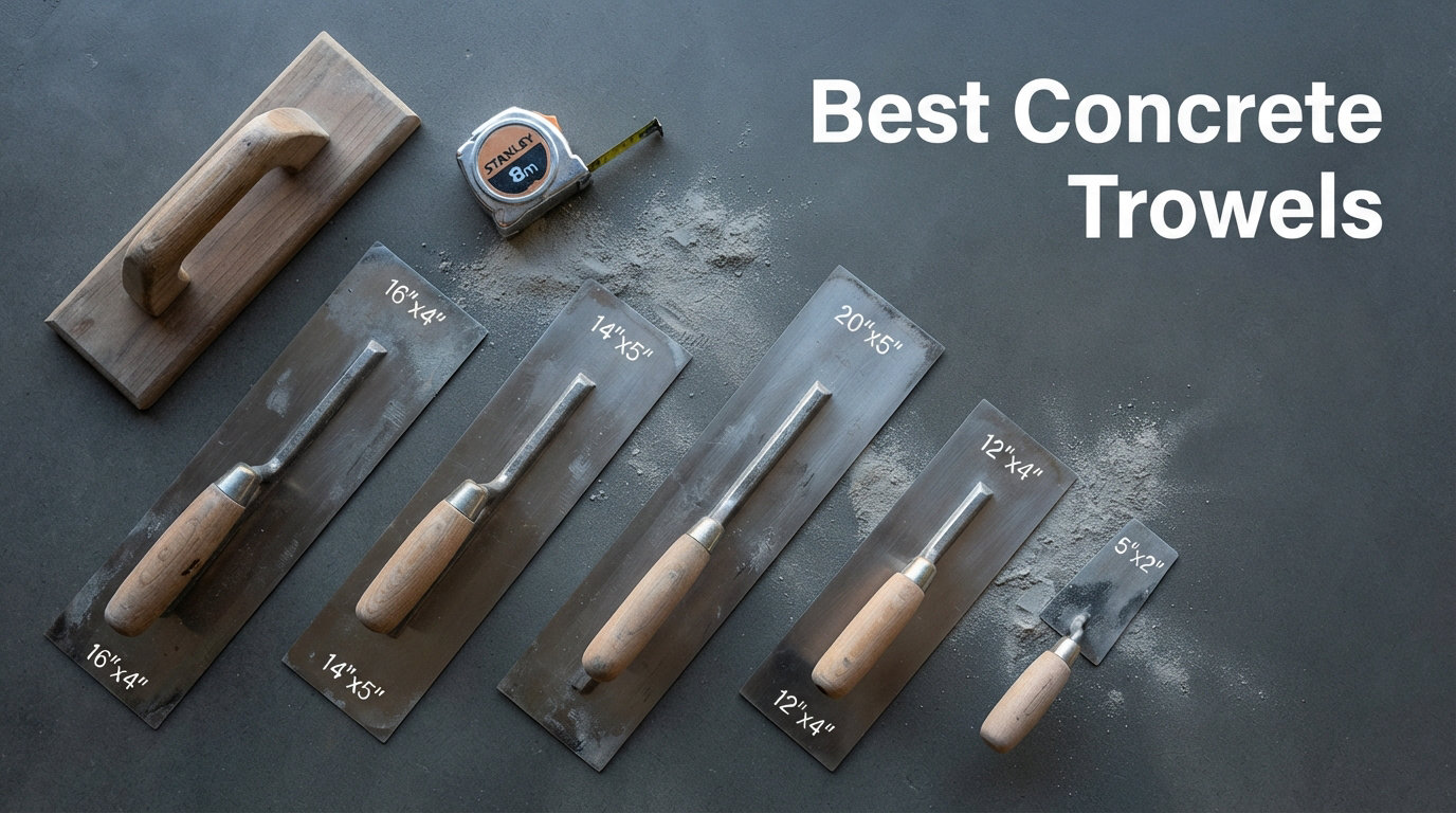 Best Concrete Trowels