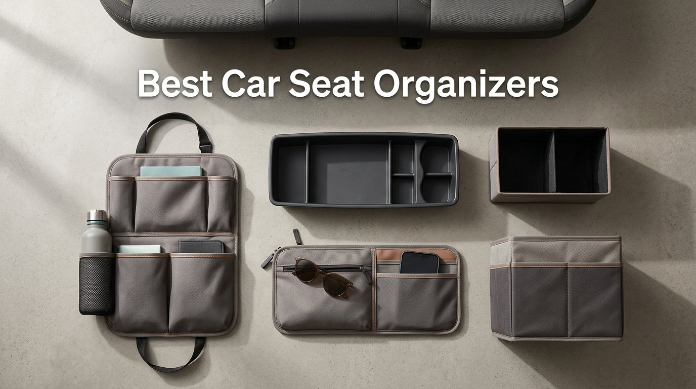 10 Best Car Seat Organizers (August 2026) Tested for Road Trips