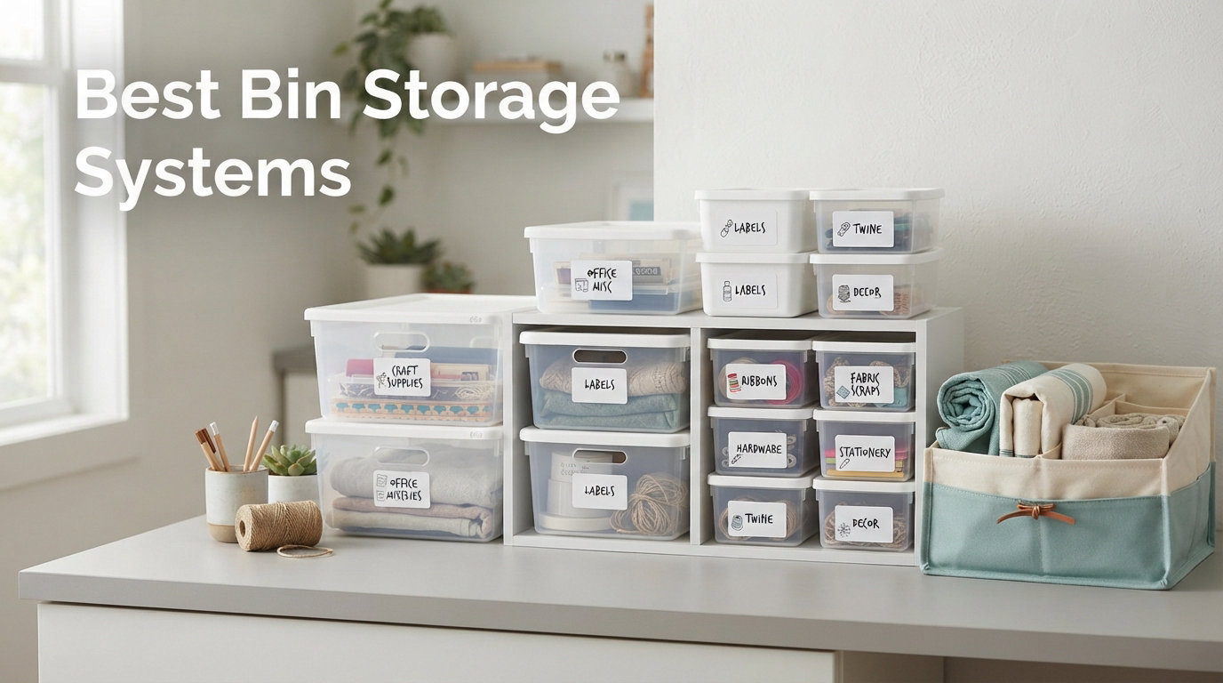 12 Best Bin Storage Systems (August 2026)