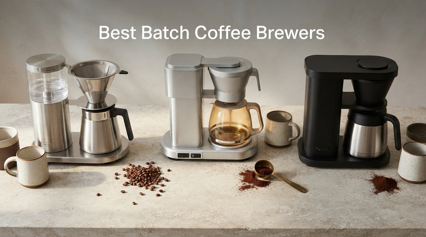 8 Best Batch Coffee Brewers (August 2026)