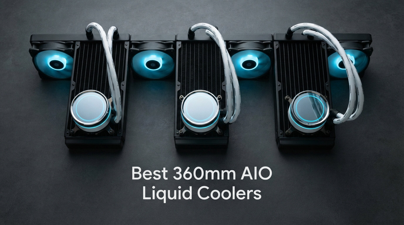 8 Best 360mm AIO Liquid Coolers (August 2026)