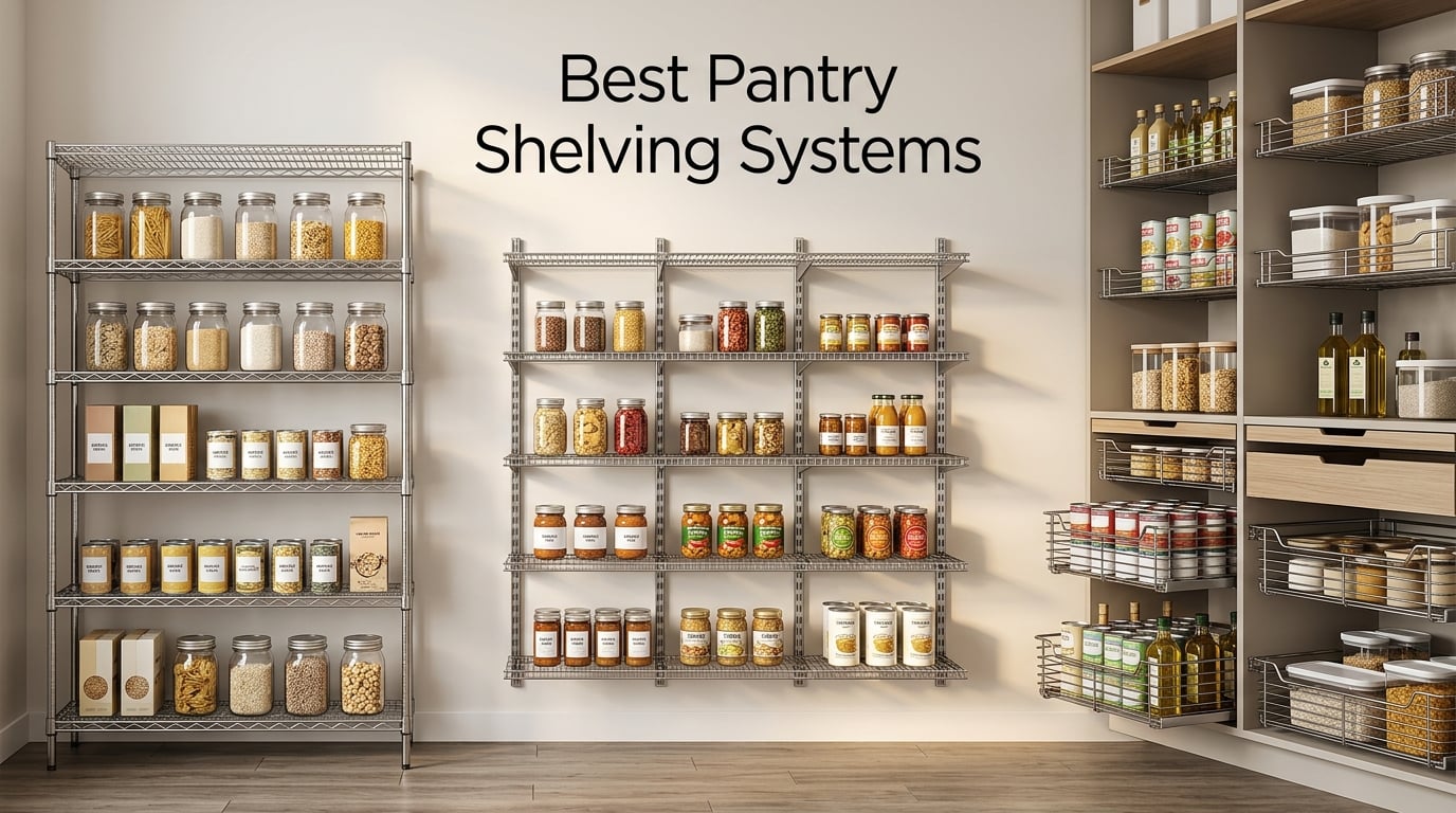 8 Best Pantry Shelving Systems (August 2026) Tested & Compared