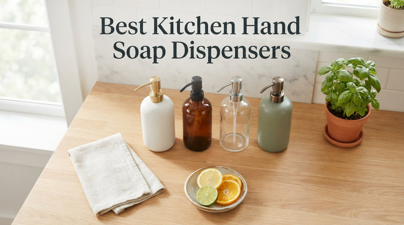 8 Best Kitchen Hand Soap Dispensers (August 2026)