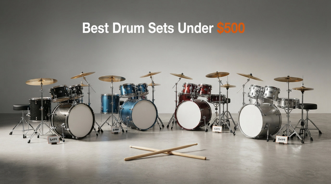 8 Best Drum Sets Under $500 (August 2026)