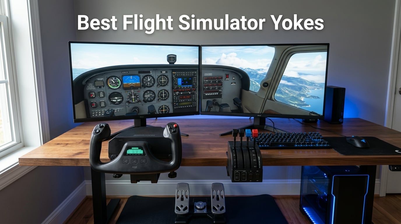 8 Best Flight Simulator Yokes (August 2026)