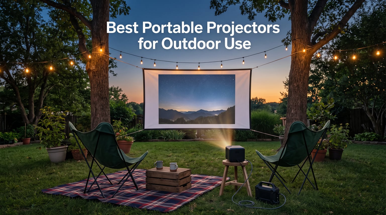 Best Portable Projectors for Outdoor Use