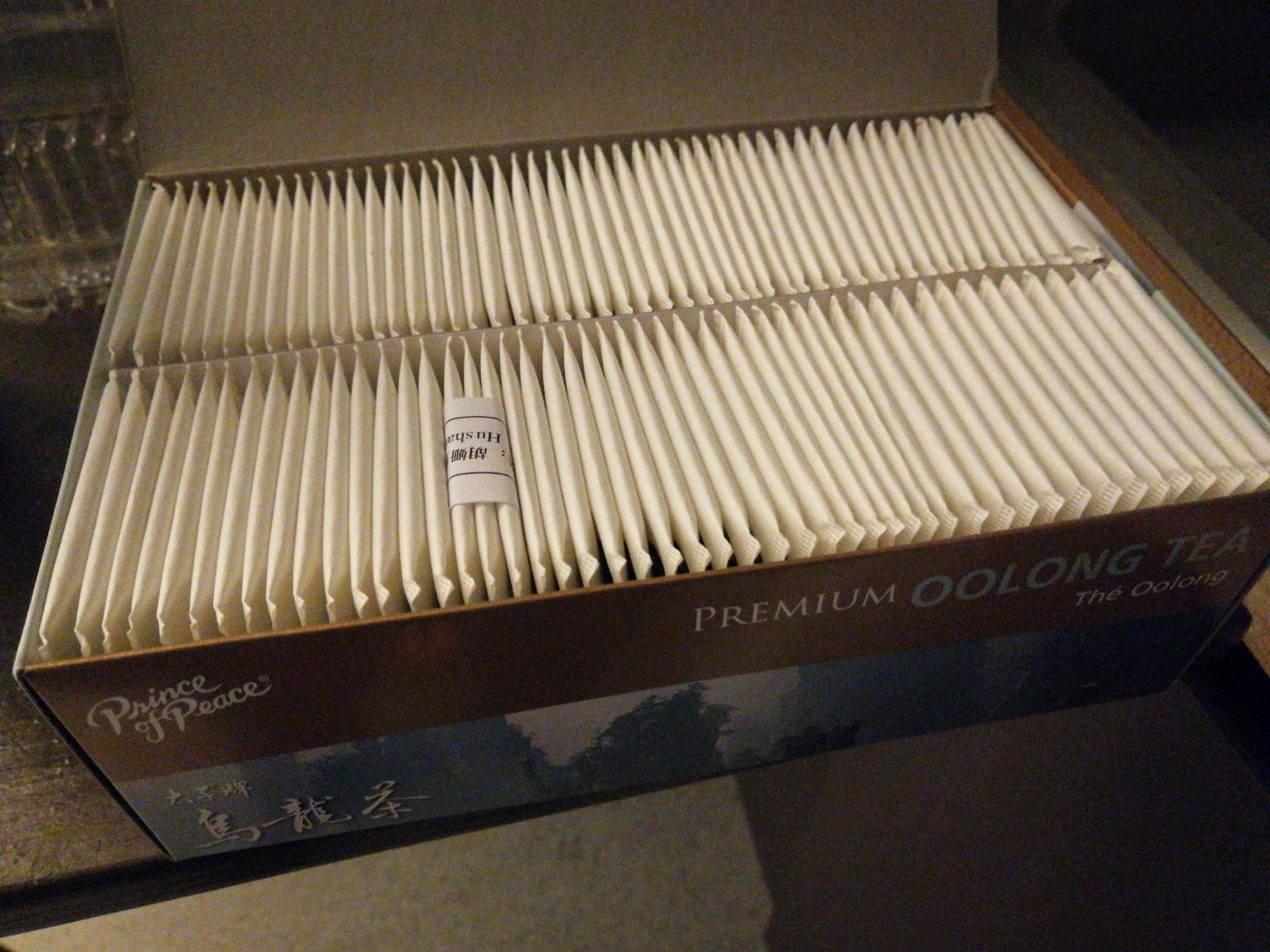 Prince of Peace Oolong Tea - 100 Tea Bags net wt. 6.35oz (180g) customer photo 2