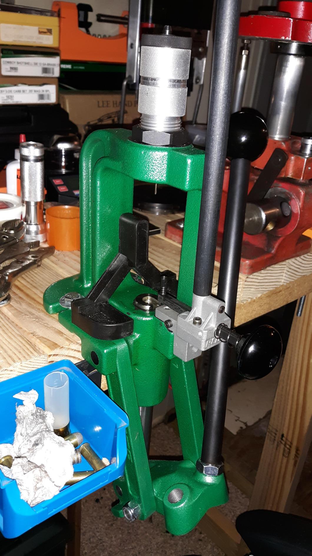 RCBS Rock Chucker Supreme Single Stage Reloading Press - Cast Iron - Green customer photo 1