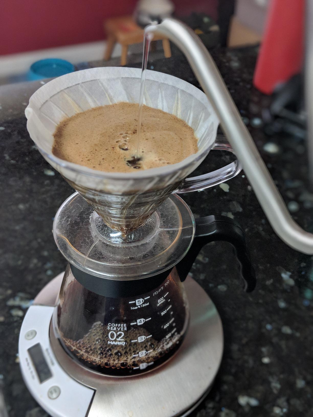 Hario V60 Pour Over Coffee Starter Set, Size 02, Brown customer photo 1