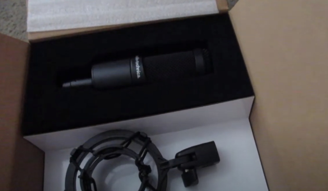 Audio-Technica AT2035 Cardioid Condenser Microphone for Studio, Podcasting & Streaming - XLR Output customer photo 1