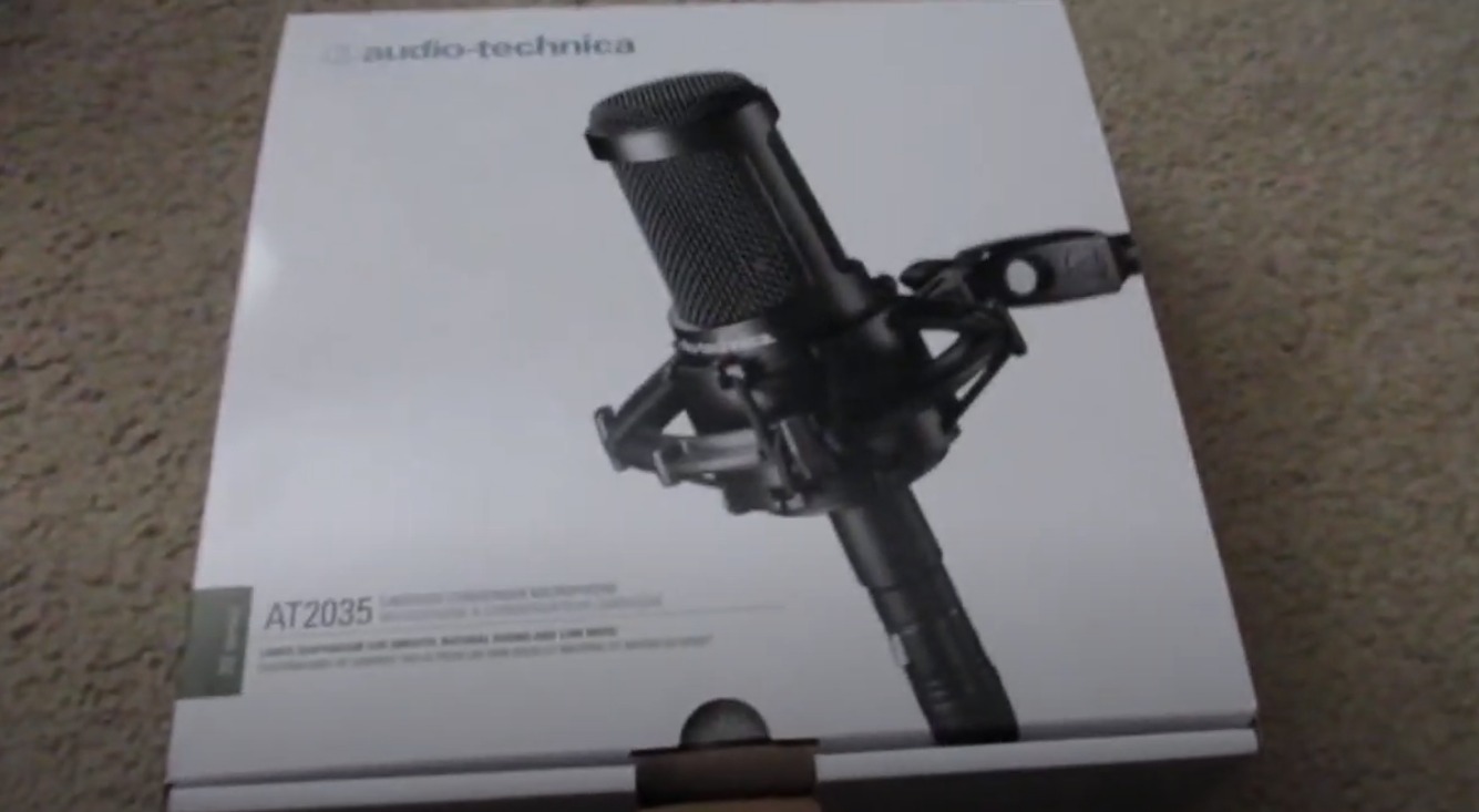 Audio-Technica AT2035 Cardioid Condenser Microphone for Studio, Podcasting & Streaming - XLR Output customer photo 2