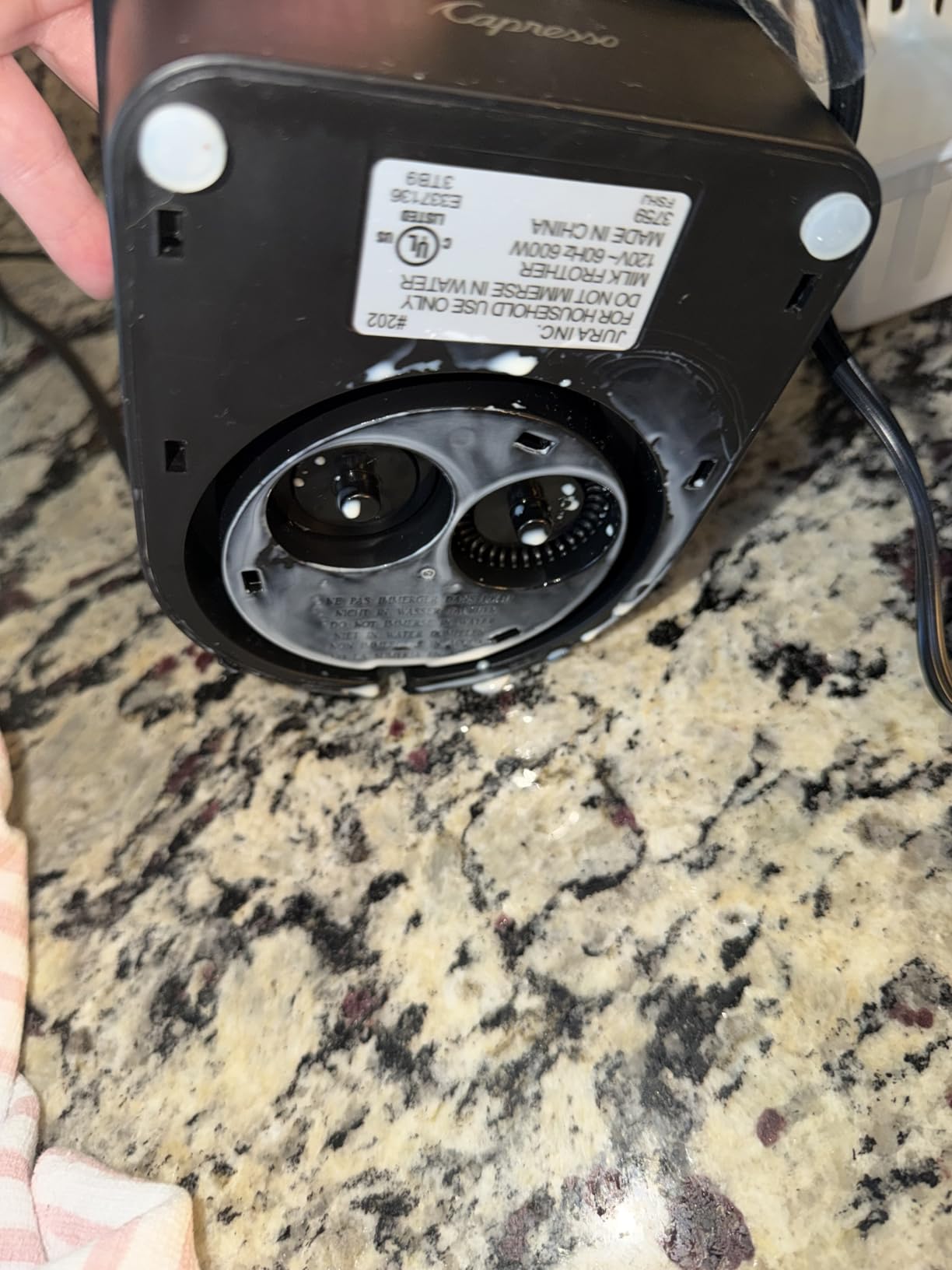 Capresso 202.04 froth PRO Automatic Milk Frother and Hot Chocolate Maker customer photo 2