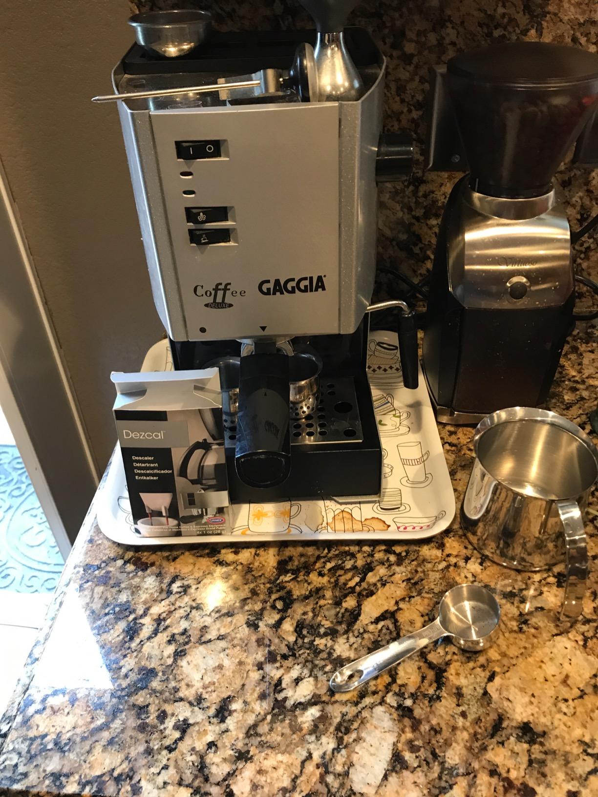 Descaling Powder Solution - 4 Uses - Activated Scale Remover for use with Keurig 1.0/2.0, Home Coffee and Espresso Machines, Kettles, Garment Steamers customer photo 2