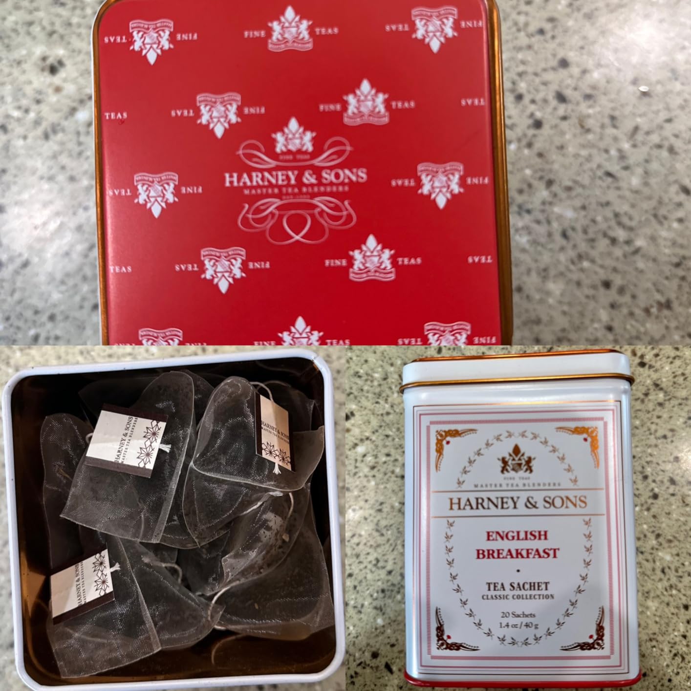 Harney & Sons English Breakfast Black Tea, 20 Sachets customer photo 1