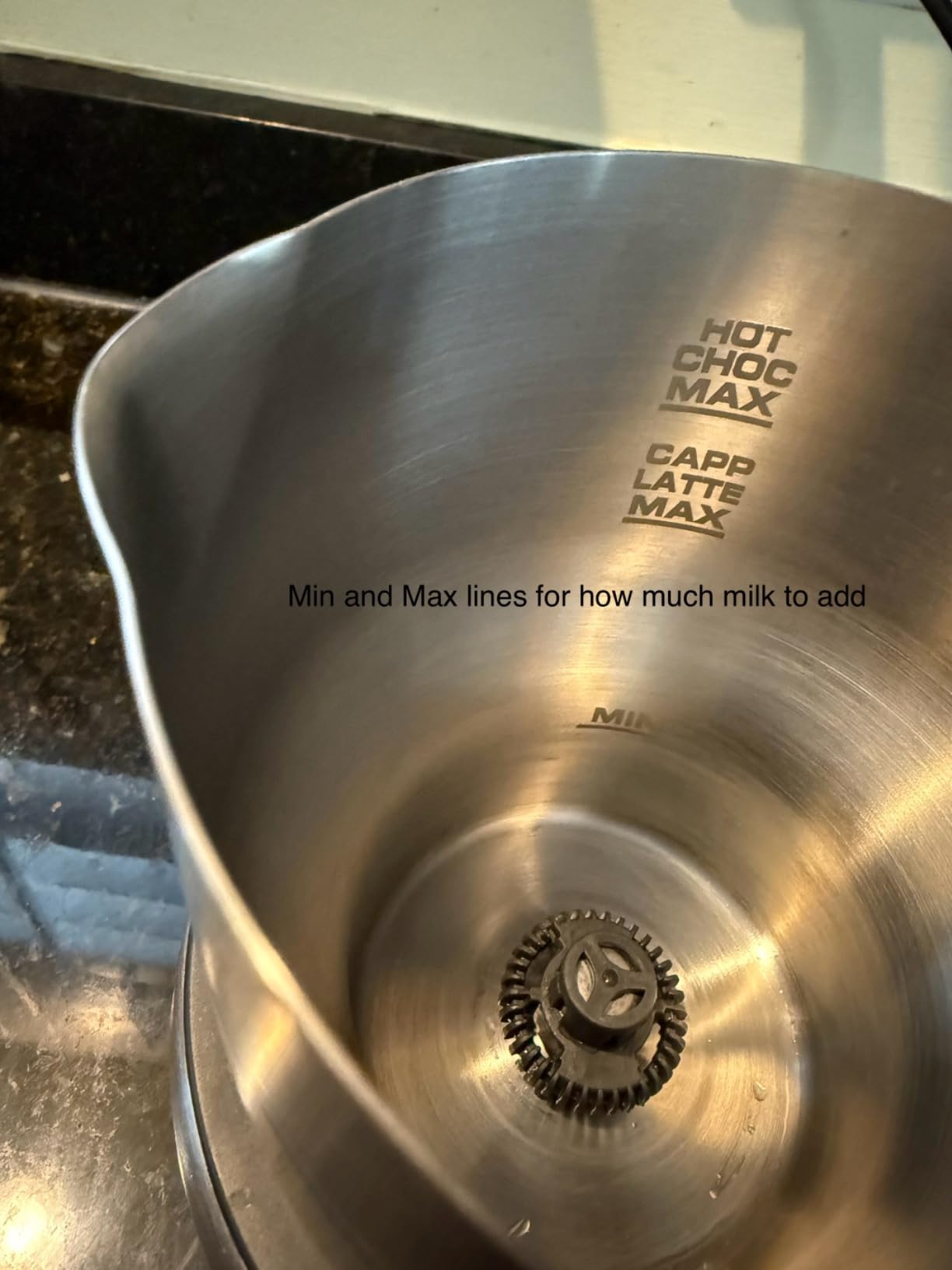 Breville BMF600XL Milk Cafe Frother, Brushed Stainless Steel customer photo 1