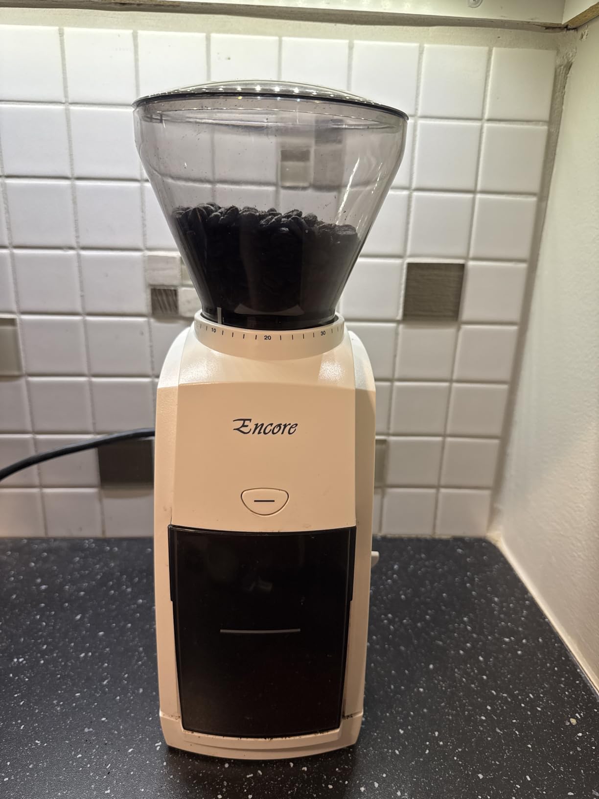 Baratza Encore Coffee Grinder ZCG485BLK, Black | Beginner-friendly grinder with powerful motor and 40mm conical steel burrs for consistent, brew-ready performance customer photo 2
