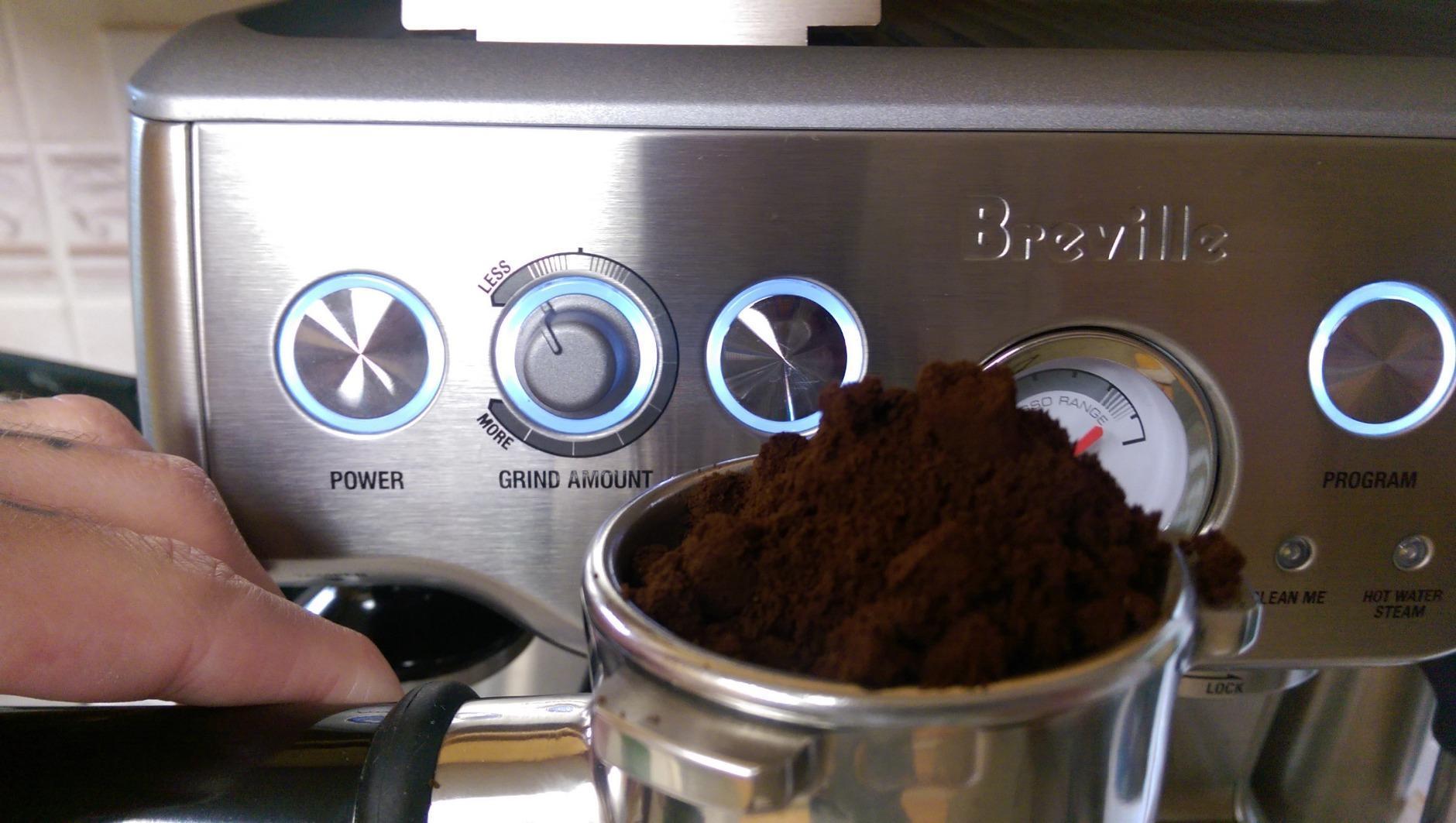 Breville BES870XL Barista Express Espresso Machine, Brushed Stainless Steel customer photo 2
