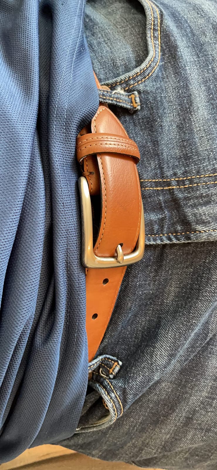 Columbia Men's Casual Everyday Leather Belt - Jeans, Chinos and Daily Wear customer photo 2