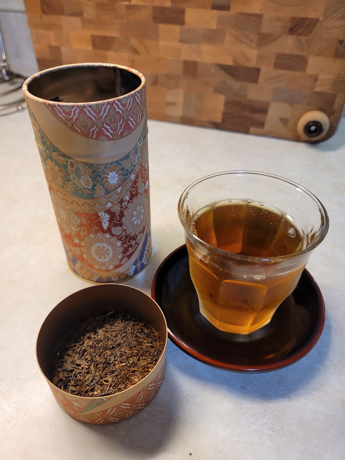 YAMASAN KYOTO UJI Japanese Organic Hojicha Roasted Green Tea 5.2oz (150g) customer photo 2