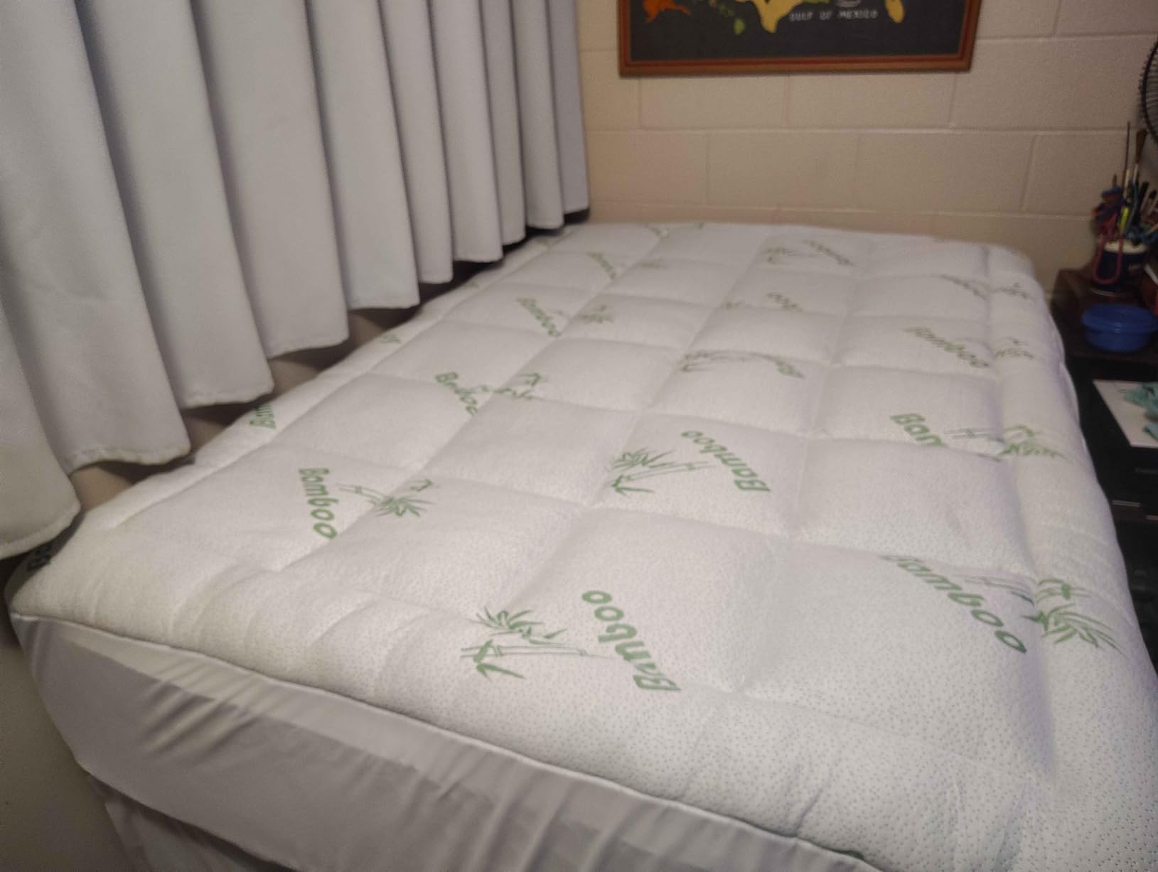 Niagara Sleep Solution Queen Ultra Soft Mattress Topper - Back Pain Relief | Rayon Derived from Bamboo, 20