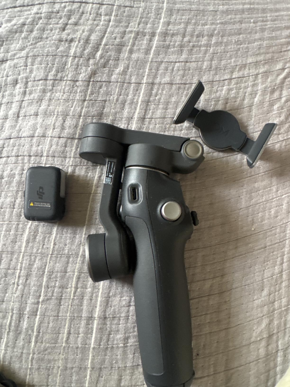 DJI Osmo Mobile 7P Gimbal Stabilizer for iPhone & Android, Native Tracking | Lighting, 3-Axis Phone Gimbal, Quick Launch, One-Tap Edit, Built-in Extension Rod & Tripod, 10hrs Use, Phone Charging customer photo 1