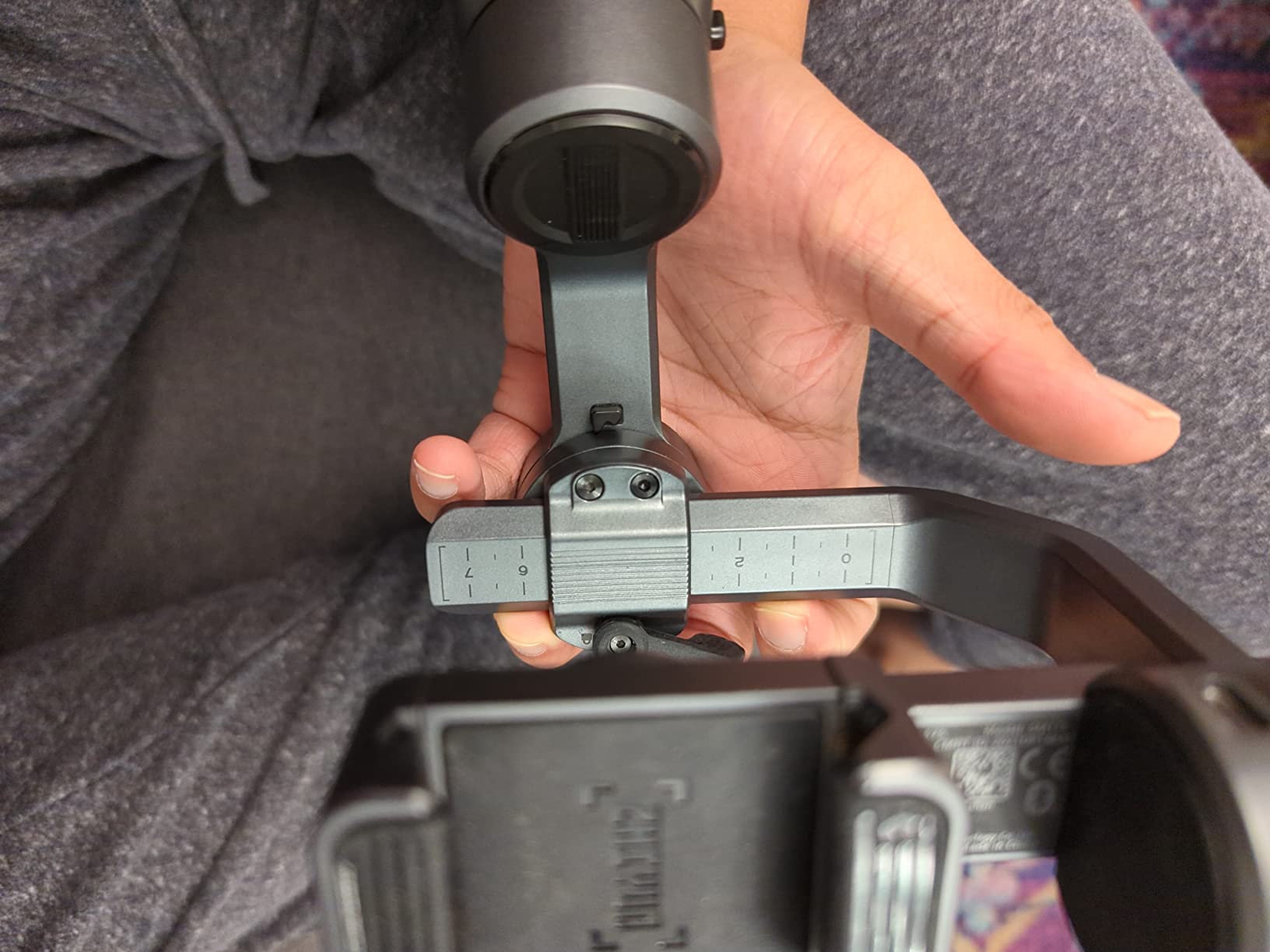 Zhiyun Smooth Q5 Ultra 3-Axis iPhone Gimbal Stabilizer for Video Recording | Portable Foldable Phone Stabilizer, Built-in Extension Rod, Fill Light, Tripod, 13.5H Long Lasting Battery customer photo 2